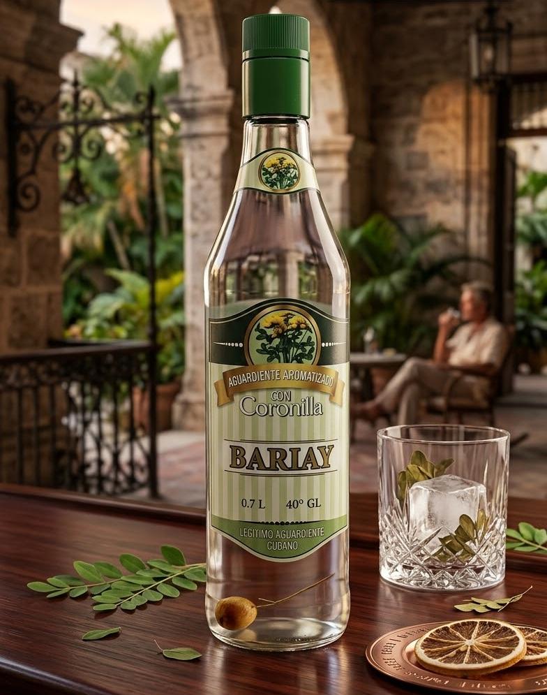 Aguardiente Aromatizado con Hierba Coronilla 