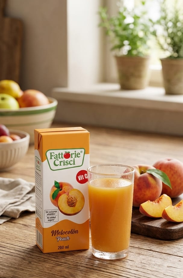 Néctar de Melocotón  Tetrapack 200ml 
