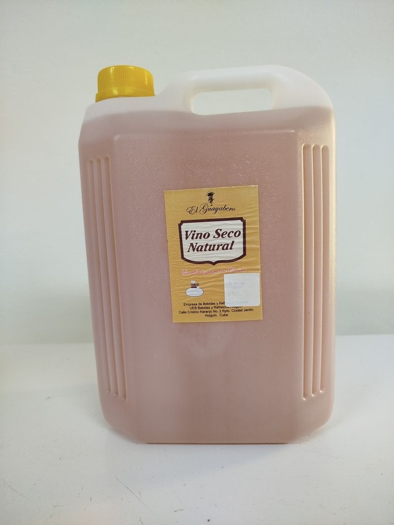 Vino Seco Natural 5L  'Guayabero'